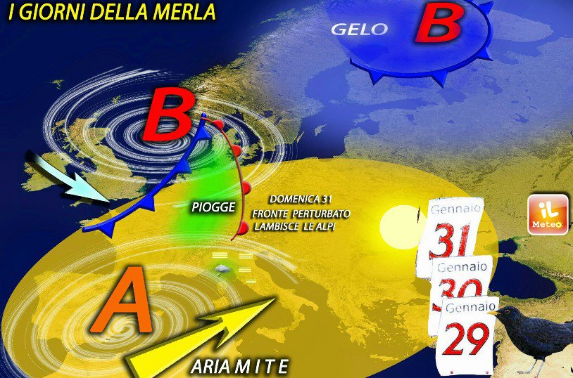 I GIORNI DELLA MERLA 2016, PRIMAVERA ANTICIPATA?