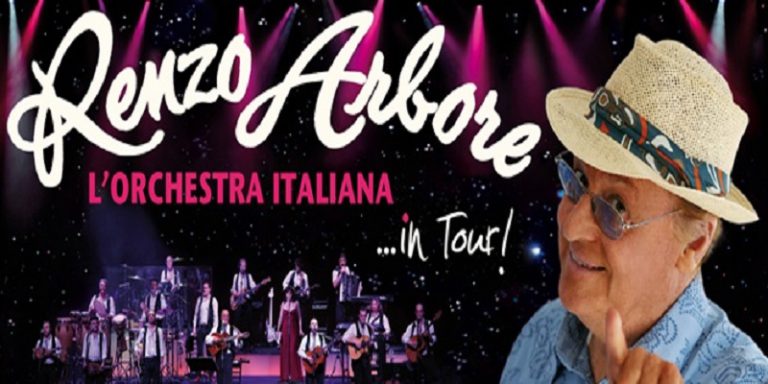 RENZO ARBORE A CERIGNOLA CON L’ORCHESTRA ITALIANA