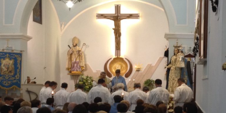 CHIESA SAN BIAGIO, VESTIZIONE DI 11 CONFRATELLI DI MARIA SS DELLA CINTURA