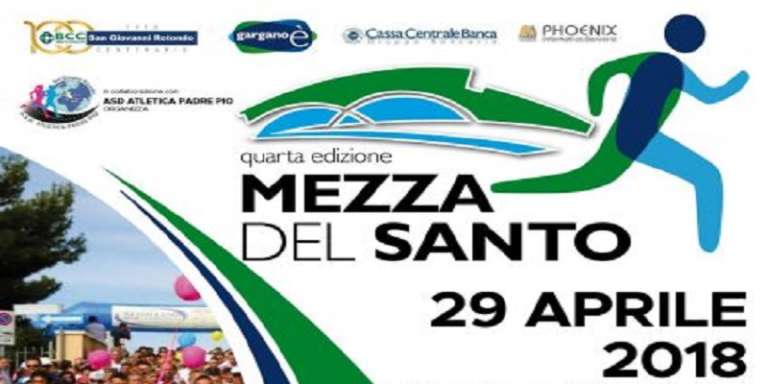 SAN GIOVANNI ROTONDO, “MEZZA DEL SANTO”, 4^ EDIZIONE DELLA MEZZA MARATONA