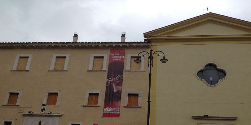 passione striscione 2018