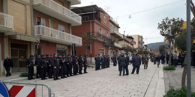 PROVE GENERALI PER L’INAUGURAZIONE DELLA TENENZA DELLA GUARDIA DI FINANZA