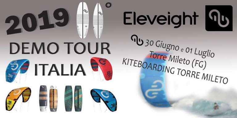 ELEVEIGHT KITES DEMO TOUR 2019