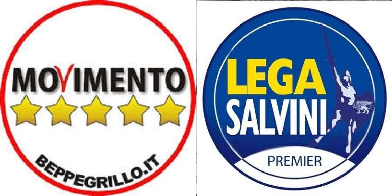 I DUE PARTITI, LEGA E CINQUE STELLE, CHE OSTENTANO IL RINNOVAMENTO DELLA POLITICA