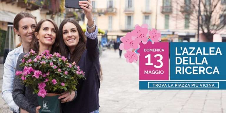 DOMENICA 13 MAGGIO FESTA DELLA MAMMA. APPRUNTAMENTO CON L’AZALEA DELLA RICERCA