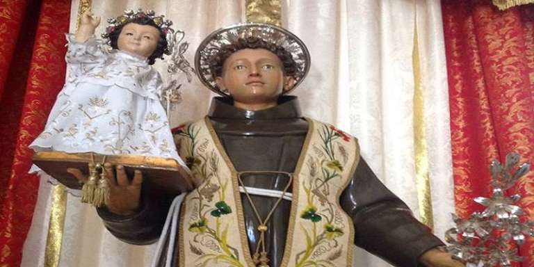 SAN NICANDRO, FESTEGGIAMENTI DI SANT’ANTONIO ALLA CHIESA DEL CONVENTO