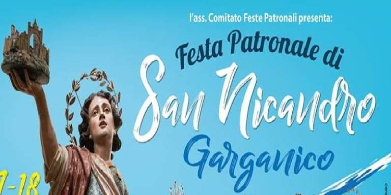 IL PROGRAMMA DI OGGI DELLA FESTA PATRONALE