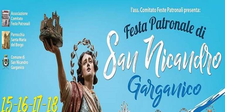 FESTA PATRONALE, ALTRO EVENTO PER SABATO 16 GIUGNO