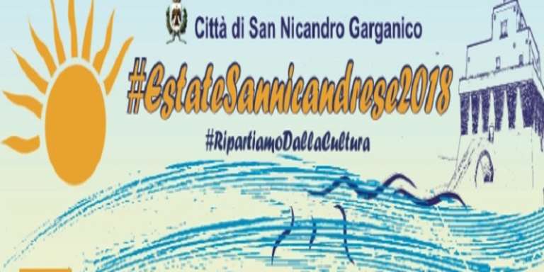 ECCO I CONTRIBUTI ALLE ASSOCIAZIONE PER L’ESTATE SANNICANDRESE 2018