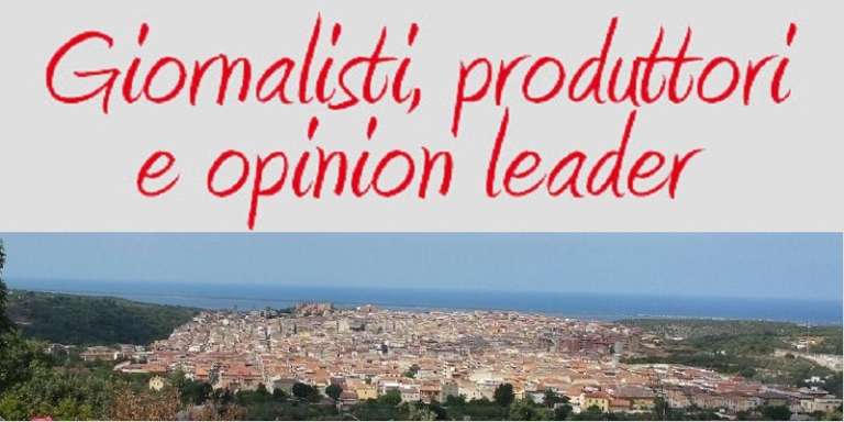 TURISMO, PRESENTAZIONE PROPOSTE PER OSPITALITA’ GIORNALISTI E OPINION LEADER