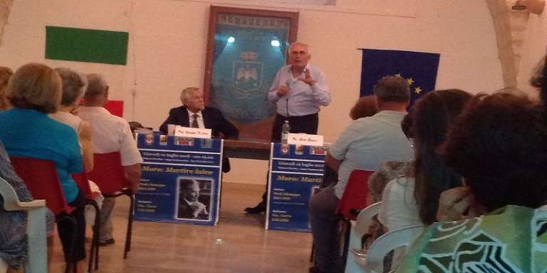 GERO GRASSI A SAN NICANDRO PER IL PROGETTO “MORO: MARTIRE LAICO” GERO GRASSI A SAN NICANDRO PER IL PROGETTO “MORO: MARTIRE LAICO”