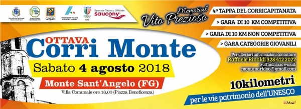 8^ EDIZIONE DELLA “CORRIMONTE”