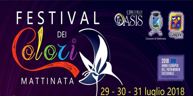 TUTTO PRONTO PER IL FESTIVAL DEI COLORI