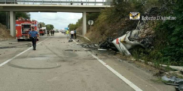 GRAVISSIMO INCIDENTE PRESSO LO SVINCOLO DI SAN NAZARIO, DUE MORTI