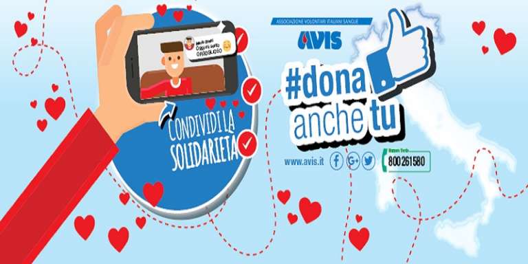 AVIS, DOMANI DONAZIONE SANGUE