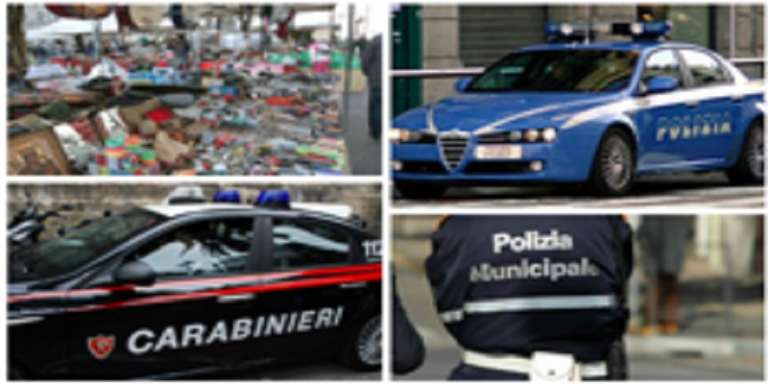 POLIZIA DI STATO CONTRO L’ABUSIVISMO COMMERCIALE ANCHE A SAN NICANDRO