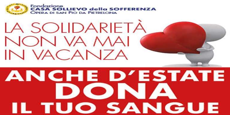AVIS, DONAZIONE SANGUE