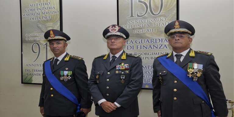 FOGGIA, ERNESTO BRUNO IL NUOVO COMANDANTE DELLA GUARDIA DI FINANZA