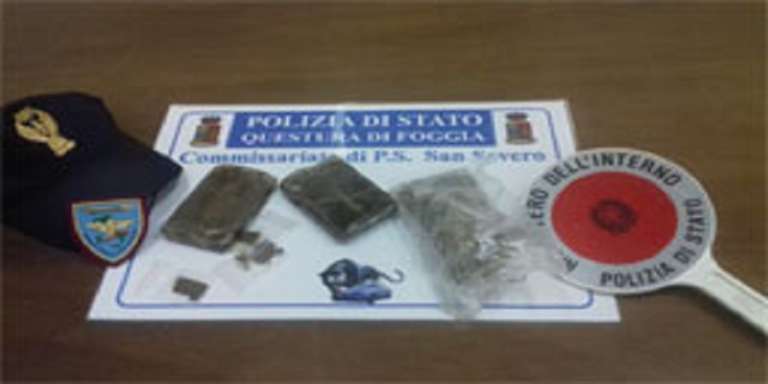 POLIZIA DI STATO, ARRESTO PER DETENZIONE DI SOSTANZE STUPEFACENTI AI FINI DI SPACCIO