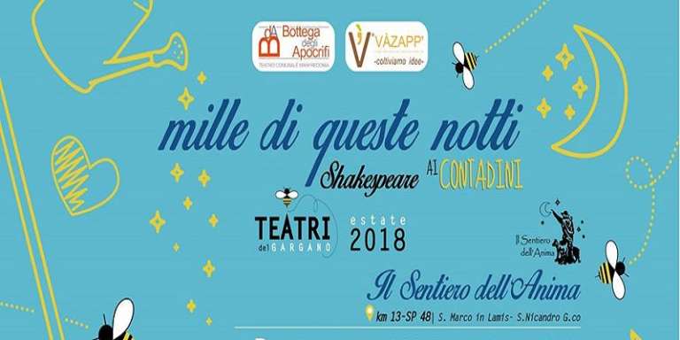 “MILLE DI QUESTE NOTTI” CON IL SENTIERO DELL’ANIMA A POZZATINA