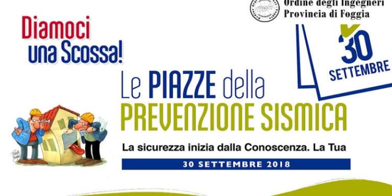LA 1^ GIORNATA DI PREVENZIONE SISMICA, PUNTO INFORMATIVO A SAN NICANDRO