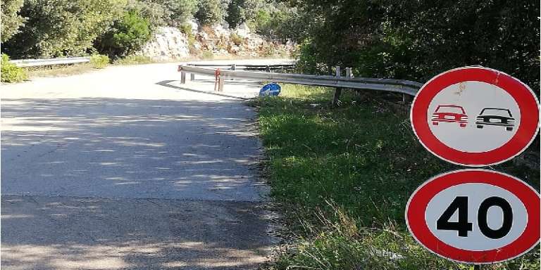 ESPOSTO ALLA PROVINCIA DI FOGGIA PER SP48 SAN MARCO PERCHE’ PELICOLOSA
