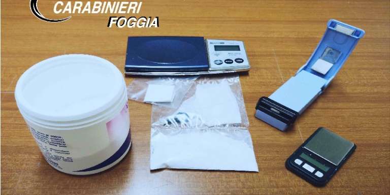 COCAINA E FURTO DI ENERGIA ELETTRICA, 42ENNE GIA’ NOTO ARRESTATO DAI CARABINIERI