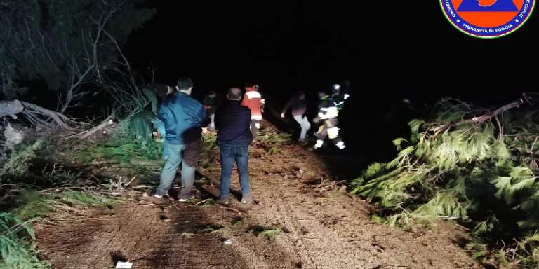 COMUNICATO PROVINCIALE PROTEZIONE CIVILE DI FOGGIA SU SAN NICANDRO