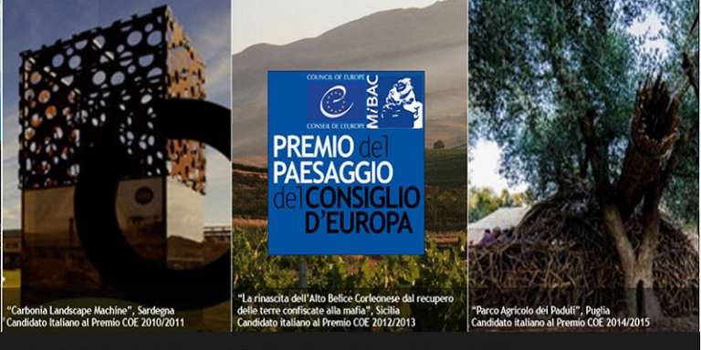 VI^ EDIZIONE DEL PREMIO PER IL PAESAGGIO, CANDIDATURE DEI COMUNI