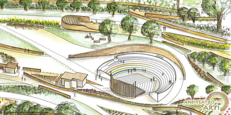 L’ANFITEATRO DELLE ARTI DI SAN NICANDRO TRA I 10 VINCITORI DEGLI STUDI SU PAESAGGIO E SPAZI PUBBLICI
