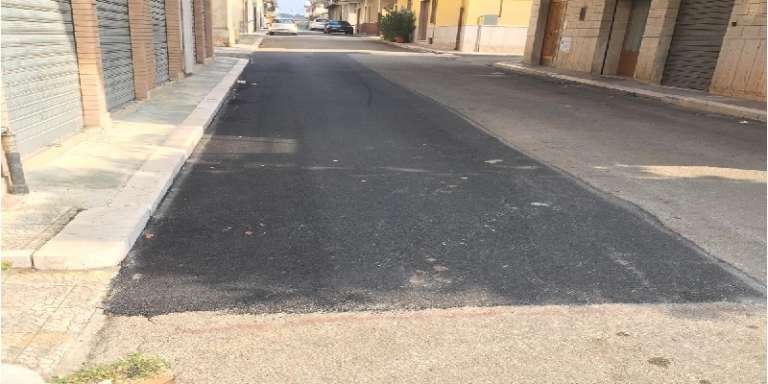 SAN NICANDRO, RIPRISTINI PER OLTRE 5 MILA MQ DI STRADE