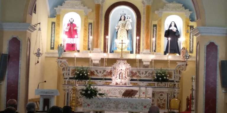 CHIESA DI SAN BIAGIO, CON L’ALTARE ULTIMATA LA PRIMA FASE DEI LAVORI