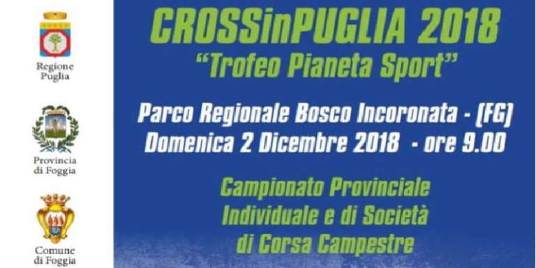 CROSS IN PUGLIA, TROFEO “PIANETA SPORT”