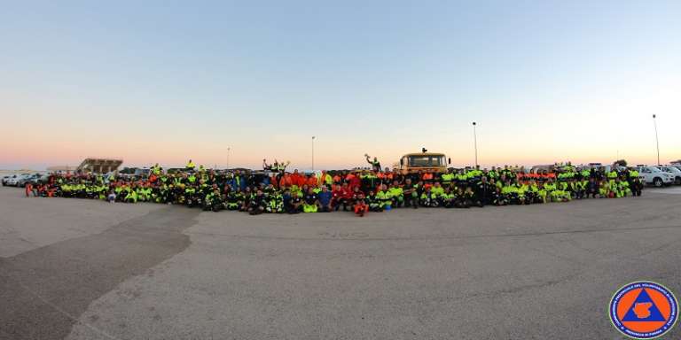 OLTRE 300 I PARTECIPANTI ALLA GIORNATA FORMATIVA DI PROTEZIONE CIVILE DI FOGGIA