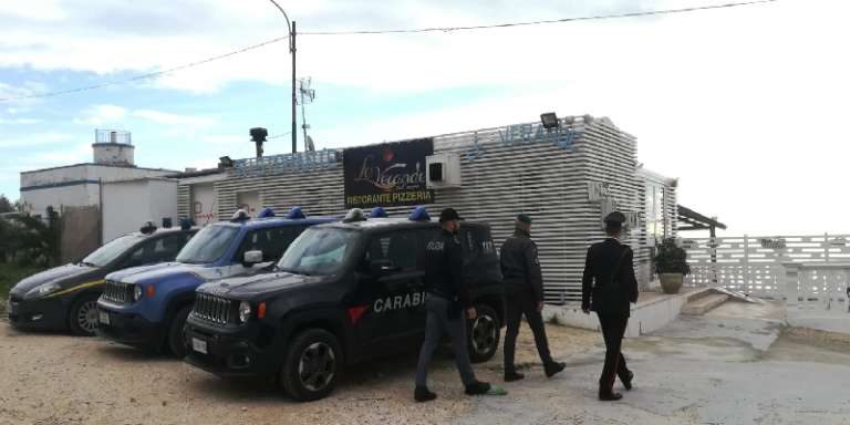 CARABINIERI, SEQUESTRO RISTORANTE PER RESTITUIRE ALLA COLLETTIVITA’ IL TERRITORIO