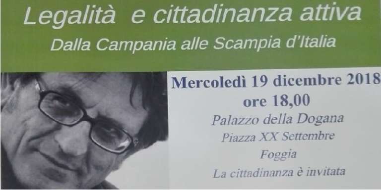 “LEGALITA’ E CITTADINANZA ATTIVA”, DALLA CAMPANIA ALLE SCAMPIE D’ITALIA