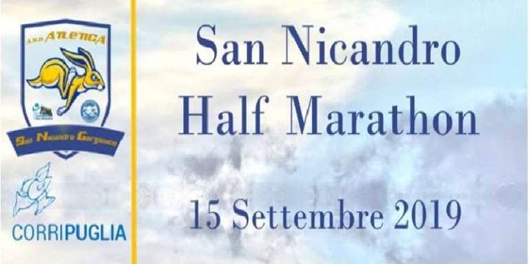 RICONOSCIMENTO ALL’ASD ATLETICA SAN NICANDRO, TAPPA REGIONALE DELL’HALF MARATHON 2019