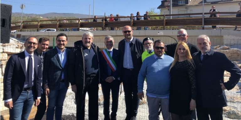 EMILIANO E PIEMONTESE A CARPINO, INAUGURAZIONE OPERE PER PREVENIRE CALAMITÀ