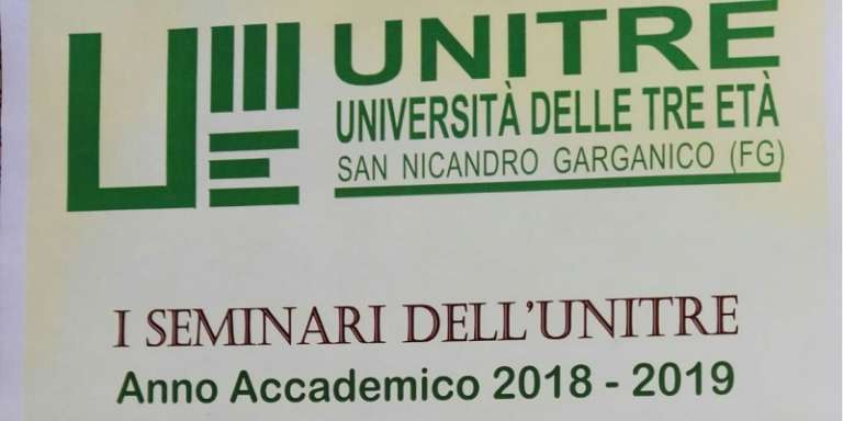 SAN NICANDRO, I SEMINARI DELL’UNITRE