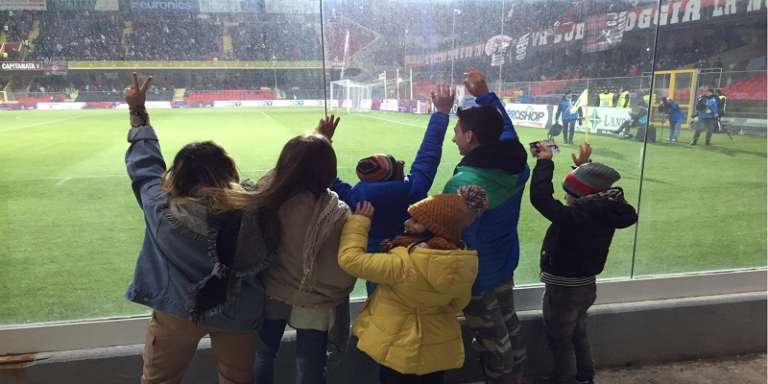 LA COMUNITA’ PER MINORI “DON TONINO BELLO” OSPITI DEL FOGGIA CALCIO