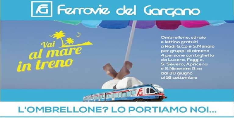 CON FERGARGANO DAL 30 GIUGNO AL 1 SETTEMBRE A RODI E S.MENAIO. OMBRELLONE E LETTINO GRATIS