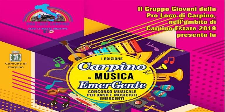 CARPINO IN MUSICA EMERGENTE