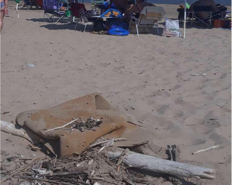 POCHISSIMA SPIAGGIA LIBERA A TORRE MILETO