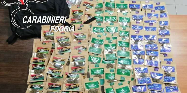 ARRESTATI DUE GIOVANI CON UN CARICO DI CONFEZIONI DI MARIJUANA “FINTO-LEGALE”