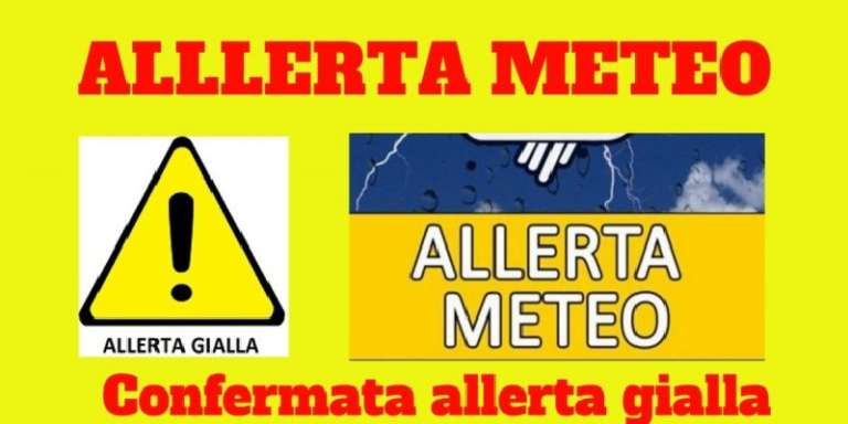 LA SITUAZIONE METEO DI DOMANI 20 SETTEMBRE