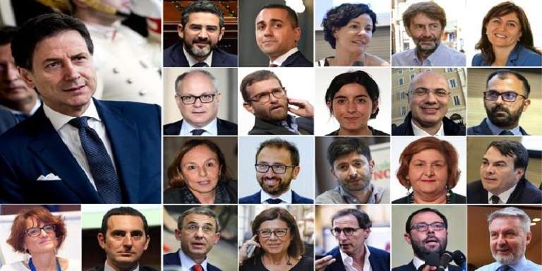 ECCO I MINISTRI DEL NUOVO GOVERNO CONTE