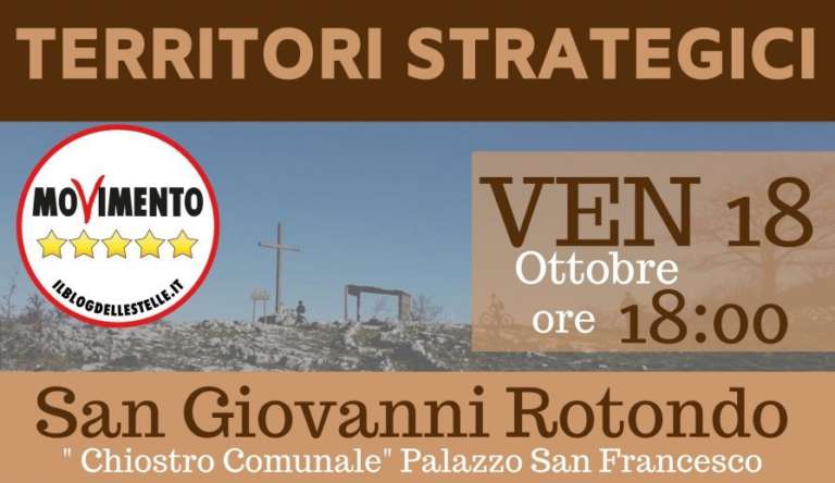 CONVEGNO “TERRITORI STRATEGICI”: TURISMO, AMBIENTE E FOOD