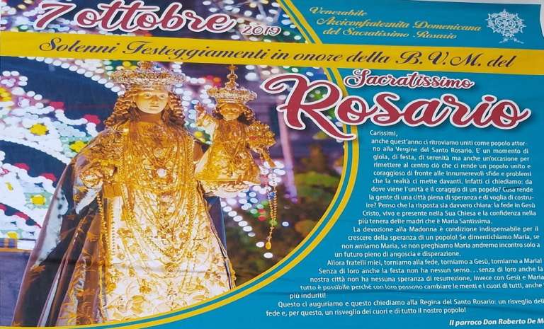 FESTA DELLA MADONNA DEL ROSARIO