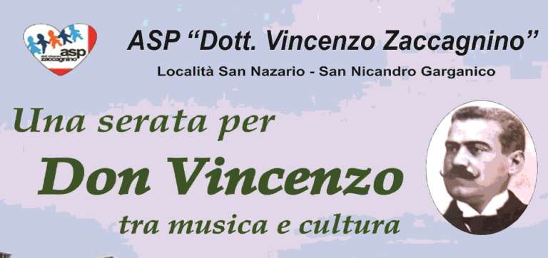 UNA SERATA PER DON VINCENZO ZACCAGNINIO