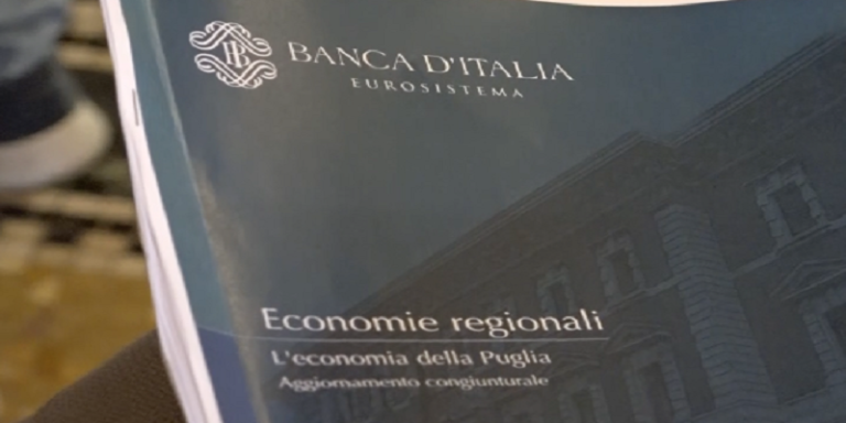 RAPPORTO BANKITALIA: OCCUPAZIONE IN PUGLIA OLTRE LA MEDIA NAZIONALE